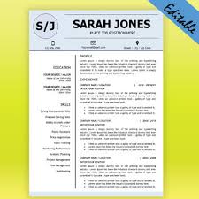 Beautifully designed, easily editable templates to get your work done bloggers: Teacher Resume Template For Ms Word Educator Resume Docx Elementary Cv