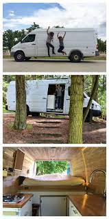 College Students Live In Sprinter Camper Van To Save Money On Rent Van Life Sprinter Camper Van