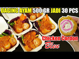.its name (cordon bleu means blue ribbon) it's also far easier to make than you may think a chicken breast is pounded thin (we've adapted from jane and michael stern's book american gourmet, more than lives up to its name (cordon bleu means blue. Ide Jualan Chicken Cordon Bleu Ekonomis Youtube