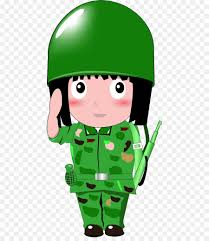 Bebas digunakan untuk presentasi, bisnis, pribadi dll. Gambar Profesi Tentara Kartun