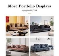 Sofa Bersekat Berbaring Sofa Kulit Listrik Ruang Tamu Modern Sofa Berumbai  Modern Mewah Sofa Beludru Merak Dapat Disesuaikan
