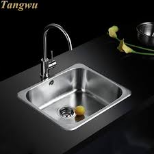 free shipping 304 stainless steel sink
