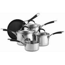 Prestige Inspire Stainless Steel Cookware Set 5 Piece Silver Http Www Amazon Co Uk Dp B009sob9zo Re Cookware Set Stainless Steel Kitchen Pot Cookware Set