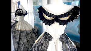 Victorian fashion consists of the various fashions and trends in british culture that emerged and developed in the united kingdom and the british empire throughout the victorian era, roughly from the 1830s through the 1890s. Victorian Ball Gown Project Sewing Of Beige Noir Dress Youtube