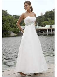 Hallo liebe zukünftigen bräute, aufgrund eines zweiten kleine wunders habe ich mich selber brautkleid hochzeitskleid weiss neuwertig top mit schleier tasche. Elegant Lang A Linie Armellos Brautkleider Ohne Schleppe