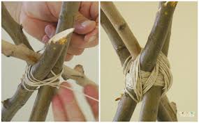 How big of a tree do you need for a teepee? Build Diy Teepee Tent In 20 Minutes Playtivities