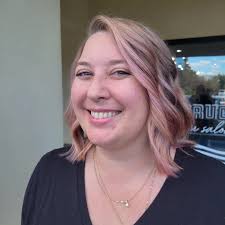 i LOVED doing this subtle pink for Emily! 🩷 first time ever coloring her  hair, and we were both in love with how it came out. vibes were ribbons,  pastel pinks, low