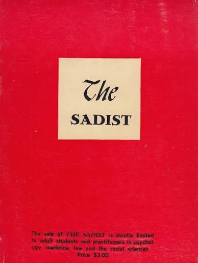 The Sadist by Karl Berg | Goodreads