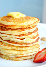 Easy Fluffy American Pancakes Del S Cooking Twist Recipe Pancake Recipe Easy Recipes Breakfast Recipes Easy