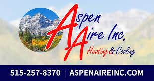 Let the experts at mountain aire heating help you with the right solution whether it be air conditioners, heat pumps, gas furnaces Aspen Aire Heating Cooling Hvac Service Des Moines Ia