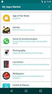 Finding an activity that gets you e. My Apps Market For Android Apk Download