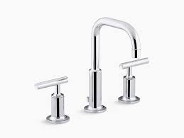 Well, this unit is innovatively designed to help make bathing fun and enjoyable. K 14406 4 Purist Widespread Sink Faucet With Low Lever Handles Kohler