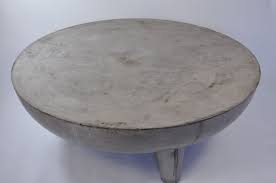Concrete takes on alluring shapes rounded, polished, and finished in a slate grey. Greer Light Concrete Coffee Table Mecox Gardens