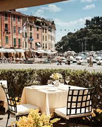 Hat About An Italian Lunch At Our Chuflay Restaurant In The Heart Of The Portofino Piazzetta Theartofbelmond Portofino Ital