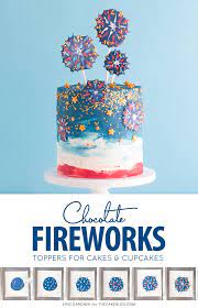 When mixing colors, make sure to use a toothpick to add just a little bit at a time to achieve the exact shade of color you're after. Chocolate Fireworks Cake The Cake Blog