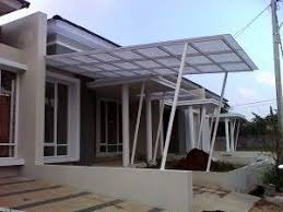 Desain car port seperti ini sudah banyak diadopsi oleh rumah bergaya modern minimalis dengan luas lahan terbatas. Pin Oleh Ade Johan Di Canopy Minimalis Arsitektur Rumah