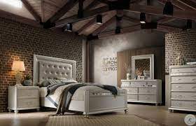 14 platinum wood/led platfrom bedroom set. Kaleidoscope Platinum Upholstered Panel Bedroom Set From Avalon Furniture Coleman Furniture