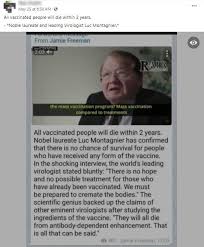 Many believe that montagnier is being too kind by calling it a mistake when it seems obvious that this was all planned long in advance for this very purpose to create the problem rather than cure it. Xhzp8tty W 0m