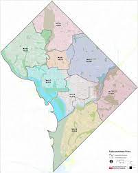 Washington Dc Wards Map How Dc's Ward Boundaries Might Change - Wtop News