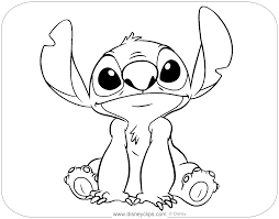 You can download or print for free. Printable Cute Stitch Coloring Pages Novocom Top