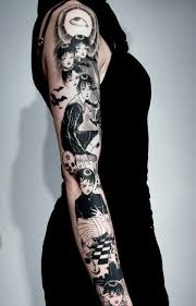 Junji Ito Manga Tattoo Horror Omg Why Cant This Be My Arm Manga Tattoo Beautiful Tattoos Cool Tattoos