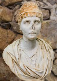 Portrait bust of a woman