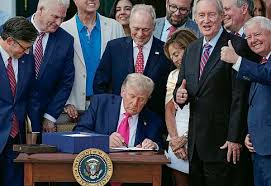 President Signs Megabill Into Law