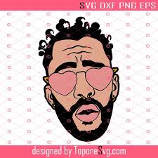 Download Bad Bunny Baby Svg Bad Bunny Face Svg Toponesvg