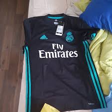 A real madrid away jersey for loyal supporters. Authentic Real Madrid 2017 18 Away Jersey Size S With Sergio Ramos Print Sports Sports Apparel On Carousell