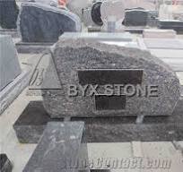 Tan Brown Granite Headstone / Monument from China - StoneContact.com