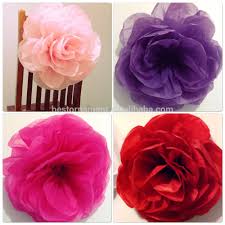 This paper flower craft project works well as either home decor or as a photo backdrop. Paperbloomz Large Paper Roses Tissue Paper Flowers For Wall Decorations Buy Giant Paper Flowers Paper Decorations Big Flowers Rose Flowers Wall Hanging Product On Alibaba Com