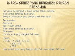 Latihan soal pilihan ganda bab cerita perkalian. Assalamu Alaikum Wr Wb Ppt Download