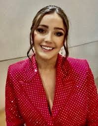 Beautiful red dress for Christmas