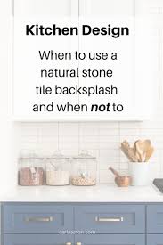 The ageless character of real stone brings an unmistakably natural element to your design, whether you're creating a backsplash for your kitchen, or recreating a grotto retreat in your pool or shower. Considering A Natural Stone Backsplash In The Kitchen Read This First Designed