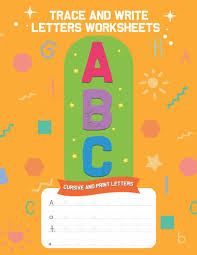 This abc tracing sheets contains dotted alphabet letters that can be used as a reference for kids to start learning to write letters of the alphabet. Trace And Write Letters Worksheets Abc Cursive And Print Kindergarten Alphabet Handwriting Practice Workbook For Kids Preschool Writing Notebook With Lines Dotted Grid Garden Kid 9798686840614 Books Amazon Ca
