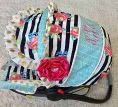 Watercolor Floral Custom Car Seat Cover 4 Pc Set Baby Car Baby Car Seats Car Seats Infant Car Seat Cover
