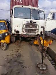 Image result for Trailer Crushes Keke NAPEP, One Dead (GRAPHIC PICTURES)