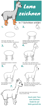 Lamas Zeichnen Lernen Eine Anleitung Mit 7 Schritten Steinebemalenvorlagen Lama Zeichnen Learn To Draw Drawings Cool Drawings