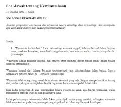 Contoh Soal Essay Dalam Bahasa Inggris