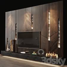 3d Models Tv Wall Tv Set 106 Tv Wall Units Tv Wall Units Wardrobe Design Minimalist In 2020 Living Room Tv Unit Designs Wall Tv Unit Design Living Room Design Decor