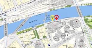 Occupying a central position opposite flinders street station and next to the victorian arts. Departure Point Map