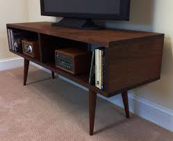Mid Century Modern Tv Table Entertainment Console By Scottcassin Mid Century Modern Tv Stand Mid Century Modern Tv Console Midcentury Tv Stand