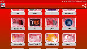 The slightest set adjustment, line change, or camera shift can have unfortunate consequences. Canales Tv Chile For Android Apk Download