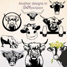 Free Free 271 Vector Highland Cow Svg SVG PNG EPS DXF File
