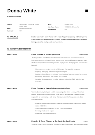 Guide Event Planner Resume 12 Samples Pdf Word 2020