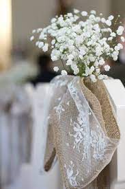 Pew Decor Fall Wedding Decorations Wedding Decorations Pew Decorations