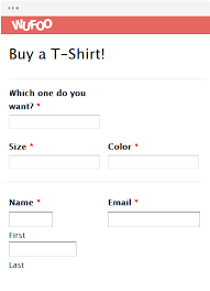 How to create and complete a sales order form in excel. Online Order Form Templates Wufoo