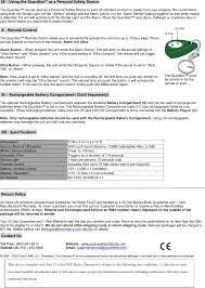 Friday, 13 february 2015 7:30:13 am posted by seth. Up1621 Guardian User Manual Guardian V4 040109 En Good Life