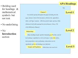 This is a first level heading with bold lettering. 1 Apa Advanced Preparing For Fsehs Final Review Using Apa 6th Ed Apa Advanced Preparing For Fsehs Final Review Using Apa 2007 Style Guide Ppt Download