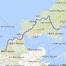 Iwakuni shi, yamaguchi, japan radar map Cycling Routes And Bike Maps In And Around Iwakuni Bikemap Your Bike Routes